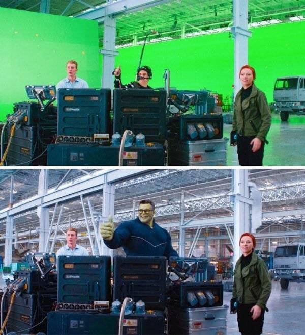 CGI: Behind-The-Scenes Shots (25 pics)