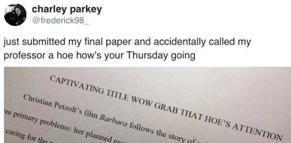 Students Who Should Have Read Their Works Before Submitting (26 pics)