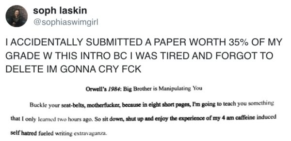 Students Who Should Have Read Their Works Before Submitting (26 pics)
