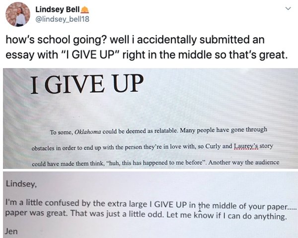 Students Who Should Have Read Their Works Before Submitting (26 pics)