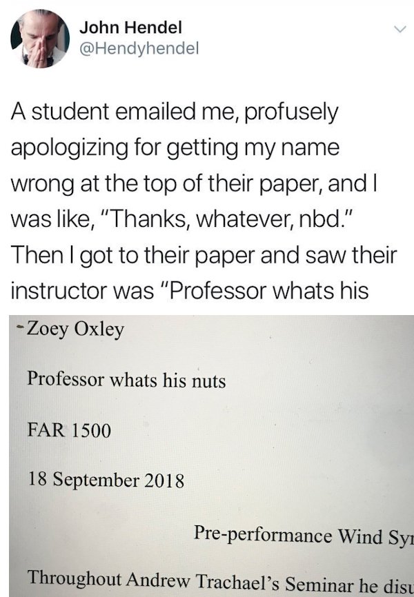 Students Who Should Have Read Their Works Before Submitting (26 pics)