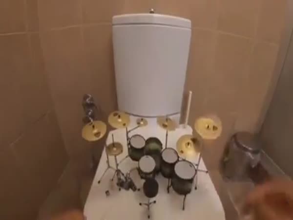 Because Acoustic In Toilet Is Better