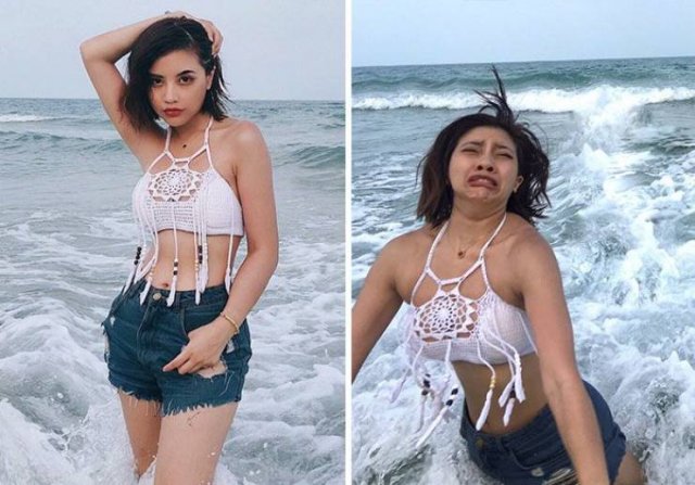 Thai Model Shows The Truth Behind Perfect Photos (30 pics)