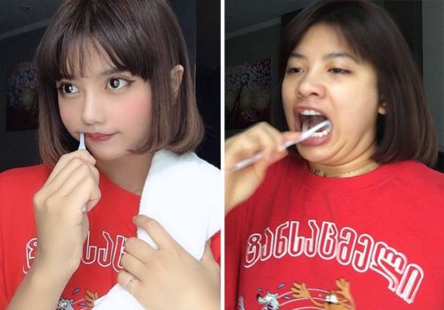 Thai Model Shows The Truth Behind Perfect Photos (30 pics)