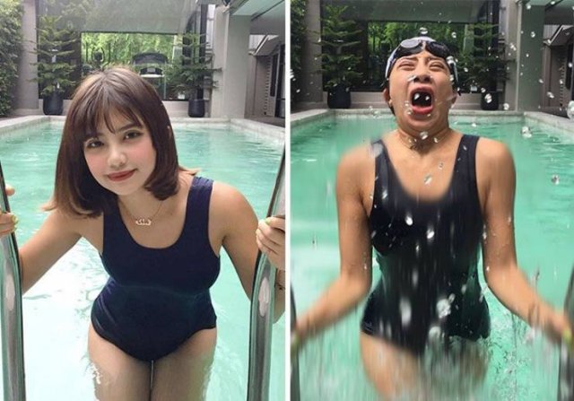 Thai Model Shows The Truth Behind Perfect Photos (30 pics)