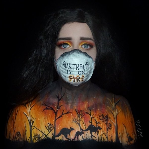 Australian Bushfires: Artists Share Support By Their Works (26 pics)