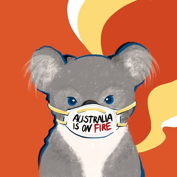 Australian Bushfires: Artists Share Support By Their Works (26 pics)