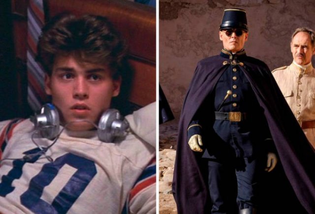 Actors And Actresses: First Vs. Latest Roles (50 pics) Actors And Actresses: First Vs. Latest Roles (50 pics)