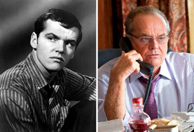 Actors And Actresses: First Vs. Latest Roles (50 pics) Actors And Actresses: First Vs. Latest Roles (50 pics)