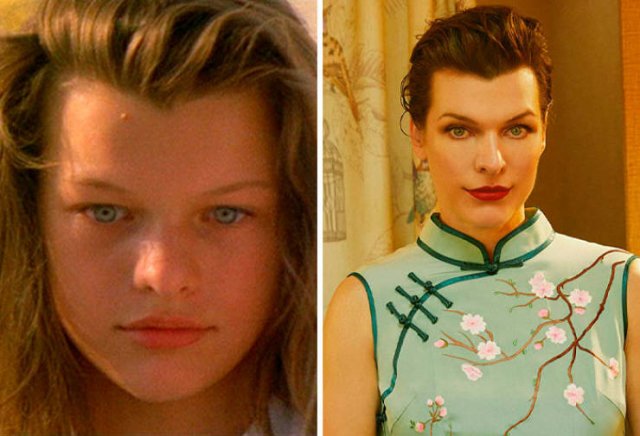 Actors And Actresses: First Vs. Latest Roles (50 pics) Actors And Actresses: First Vs. Latest Roles (50 pics)