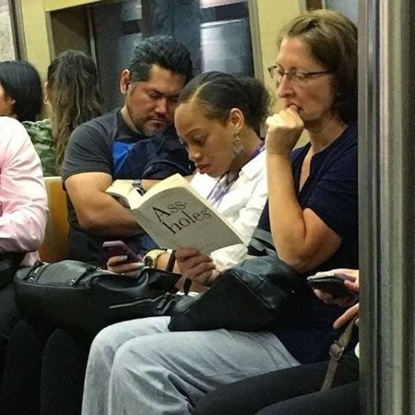 People Reading Interesting Books (44 pics)