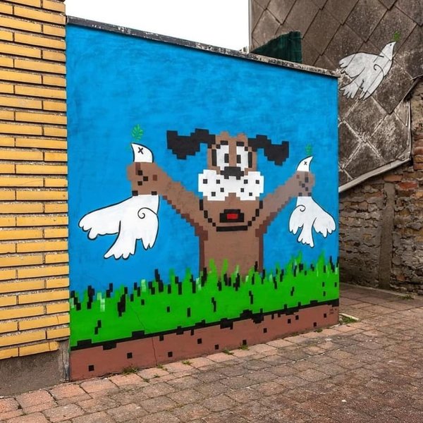 Street Art By OakOak (36 pics)
