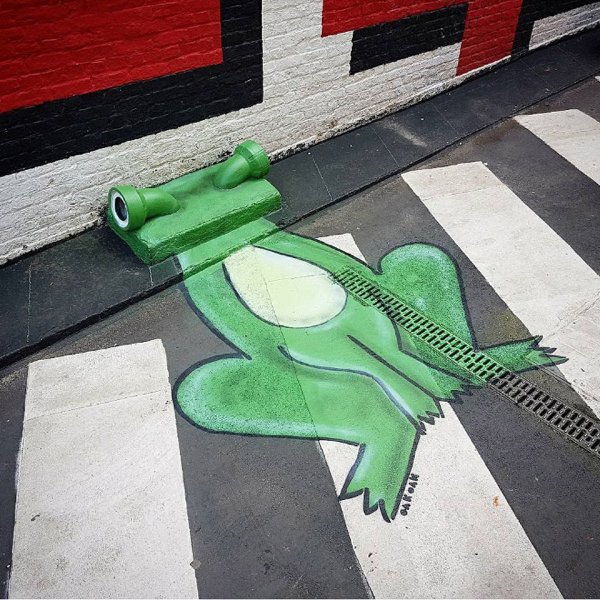 Street Art By OakOak (36 pics)