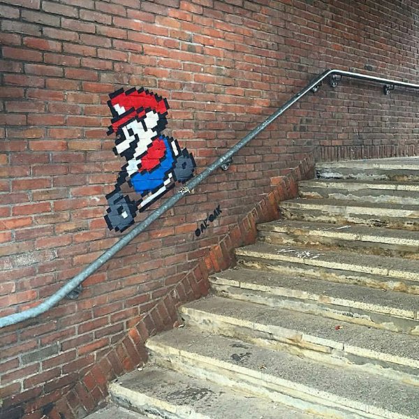 Street Art By OakOak (36 pics)