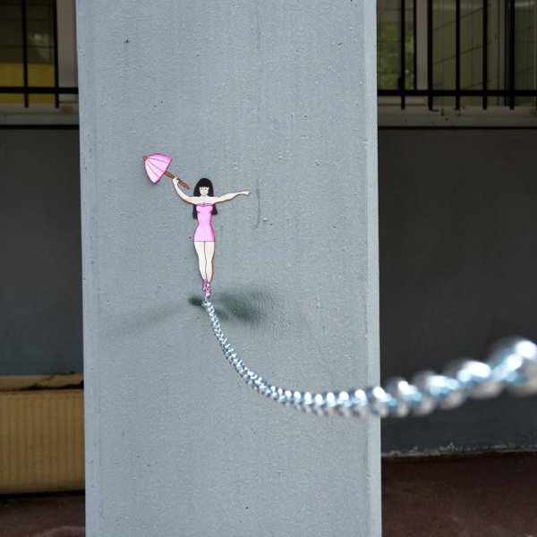 Street Art By OakOak (36 pics)