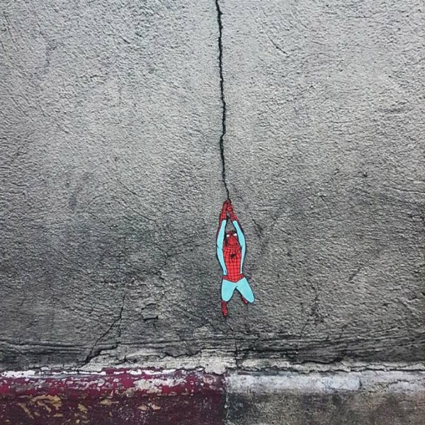 Street Art By OakOak (36 pics)