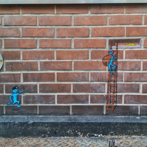 Street Art By OakOak (36 pics)