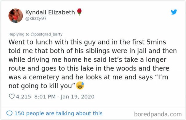 People Share Stories About Weird Datings (31 pics)