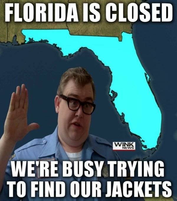 Memes About Sudden Winter In Florida 20 Pics