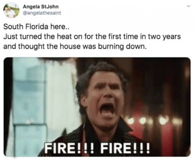 Memes About Sudden Winter In Florida (20 pics)