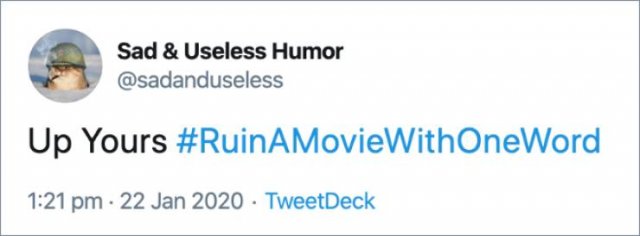 How To Ruin A Movie Title With One Word (23 pics)