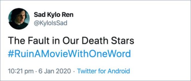 How To Ruin A Movie Title With One Word (23 pics)