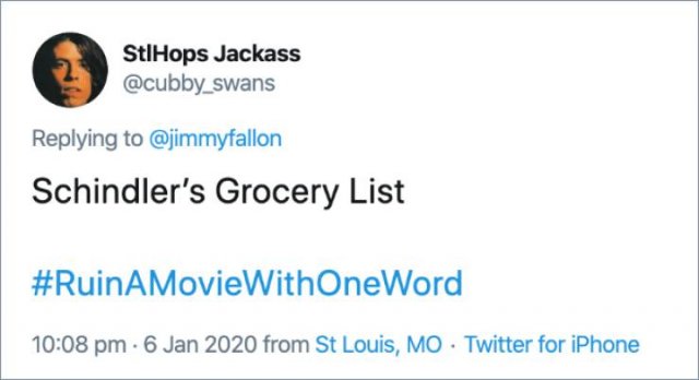 How To Ruin A Movie Title With One Word (23 pics)