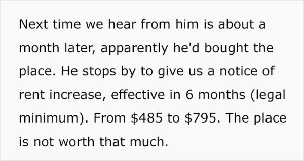 A Story About Greedy Landlord (18 pics)