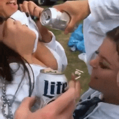The Best Way To Drink (15 gifs)