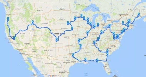 Interesting US Maps (26 pics)