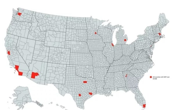 Interesting US Maps (26 pics)