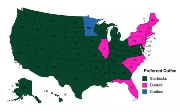 Interesting US Maps (26 pics)