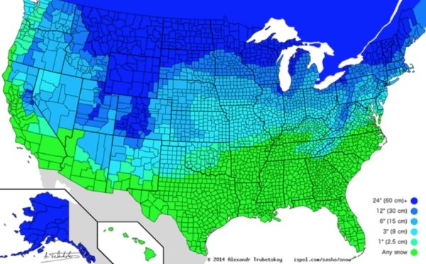 Interesting US Maps (26 pics)