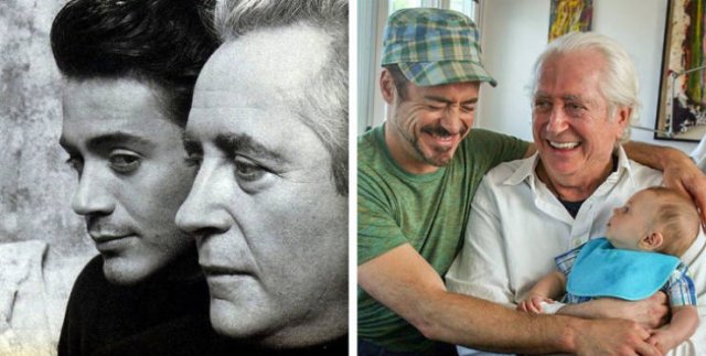 Celebrities With Their Parents (15 pics) Celebrities With Their Parents (15 pics)