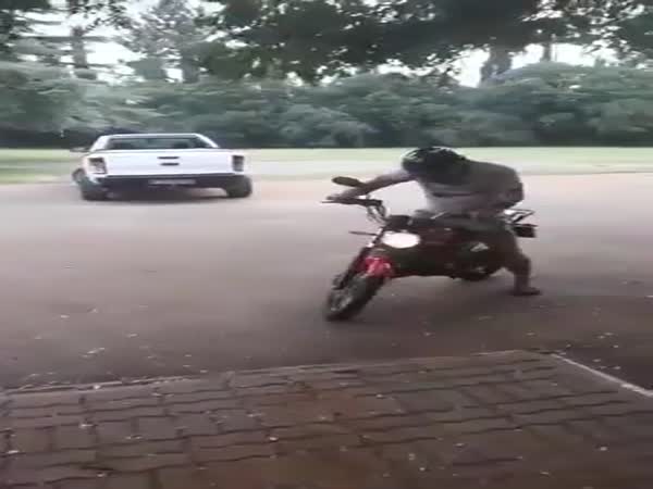 Wheelie Gone Wrong