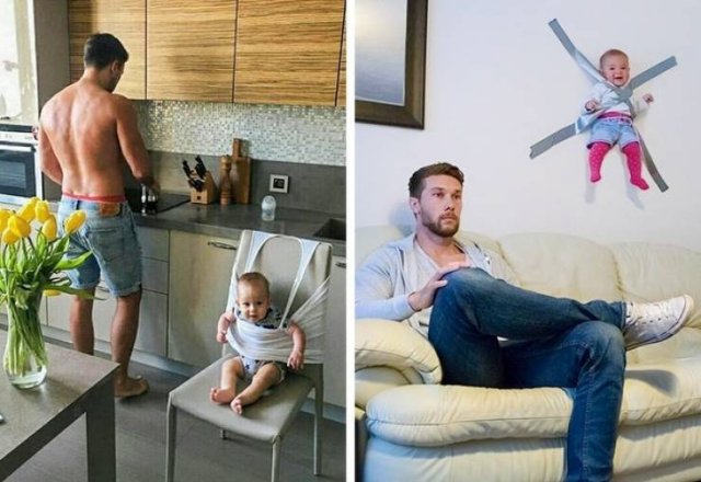 Children With Dads (14 pics)