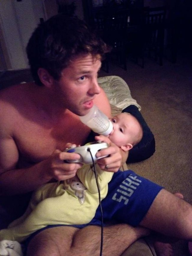 Children With Dads (14 pics)