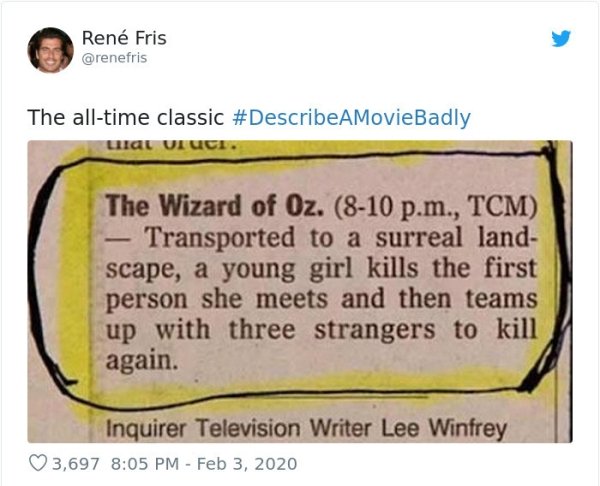 Describe A Movie Badly (40 pics)