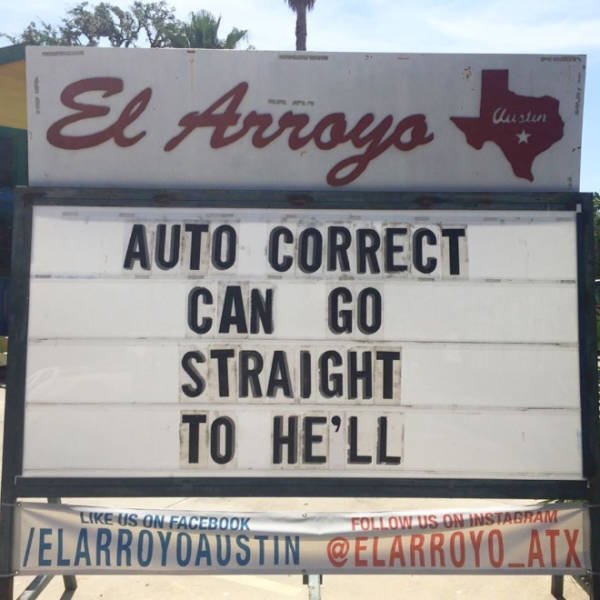 "El Arroyo" Signs (21 pics)