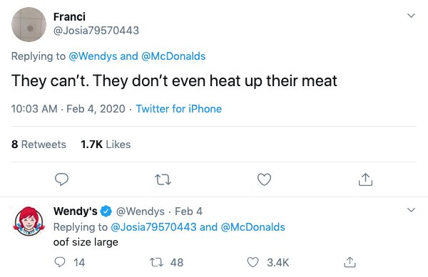 Wendy's Vs. McDonald’s (19 pics)