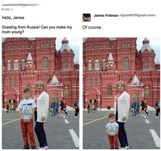 James Fridman Does Hilarious Photoshopping (26 pics)