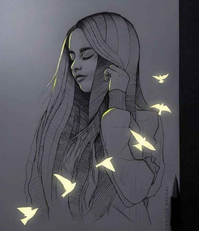 Glowing Art By Enrique Bernal (25 pics)