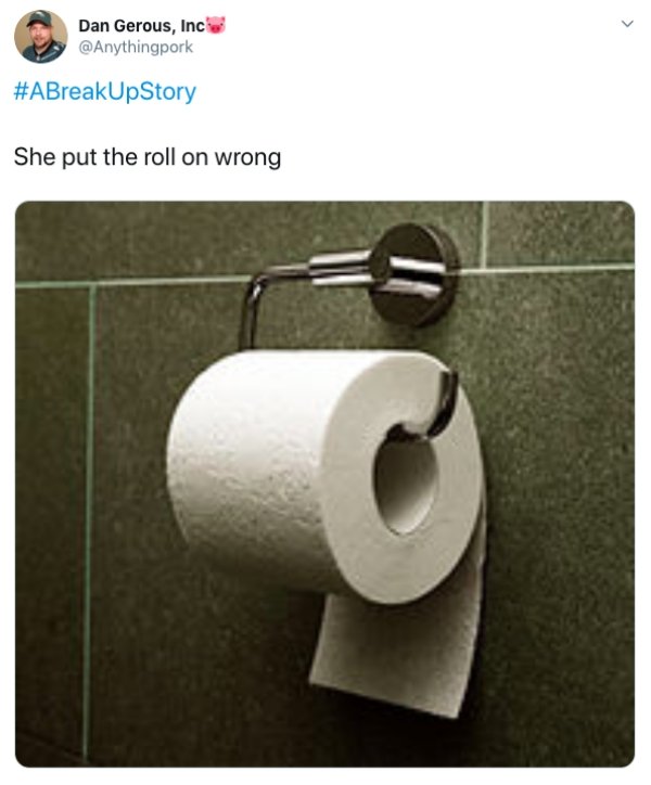 #ABreakUpStory Tweets (14 pics)