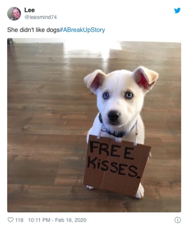 #ABreakUpStory Tweets (14 pics)