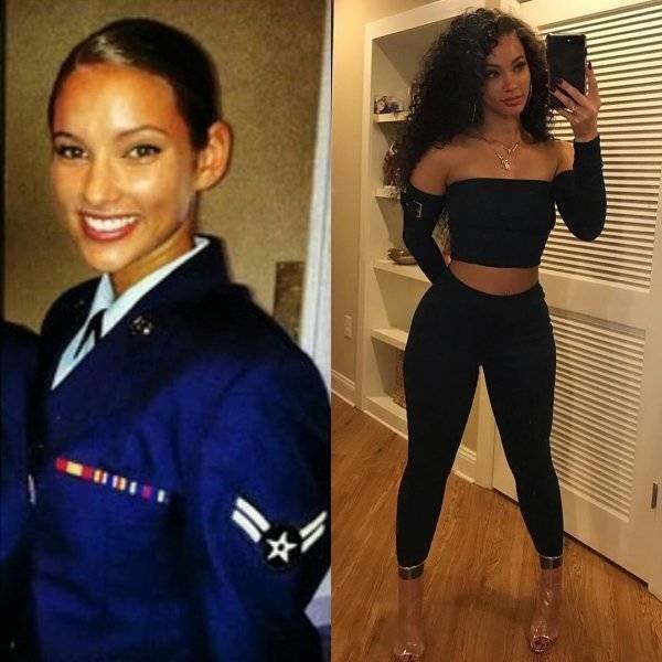 Girls With And Without Uniform (40 pics)
