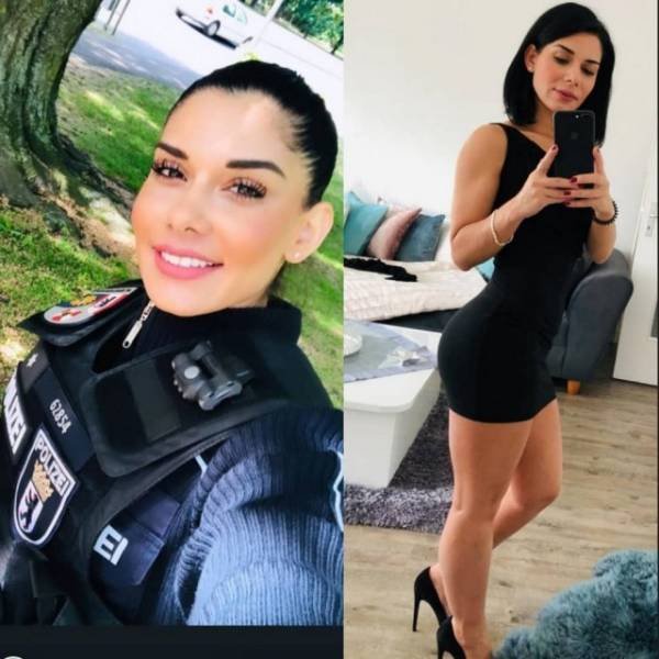 Girls With And Without Uniform (40 pics)