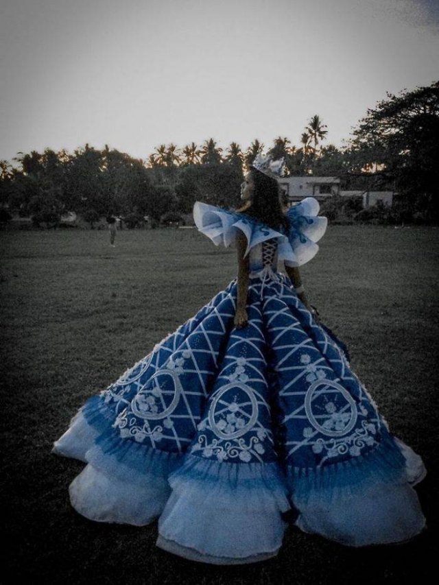 Brother Made A Prom Dress For His Sister (17 pics)