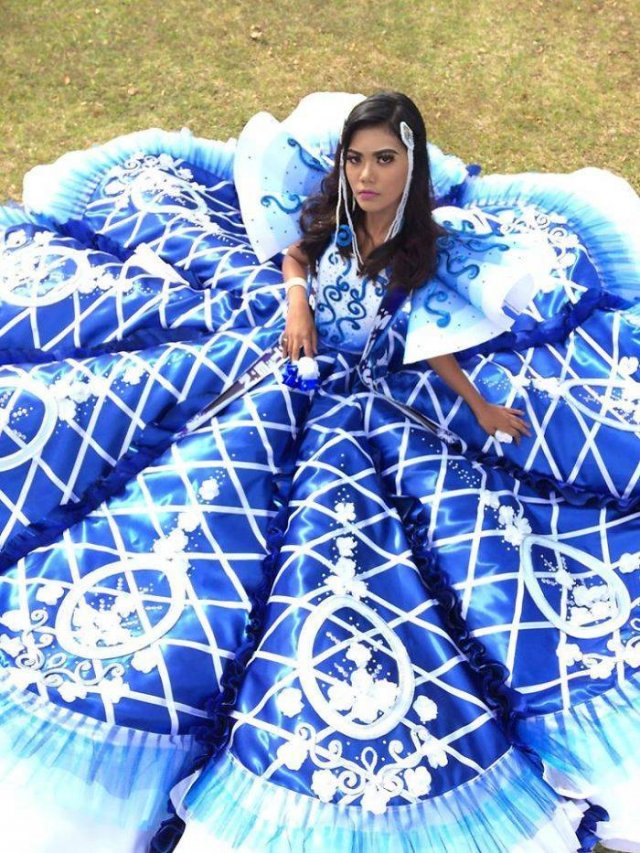Brother Made A Prom Dress For His Sister (17 pics)