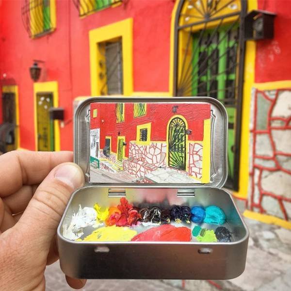 Mini Plein Air Paintings By Remington Robinson (30 pics)