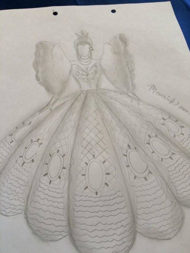 Brother Made A Prom Dress For His Sister (17 pics)